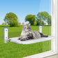 White Beige Folding Cat Window Perch